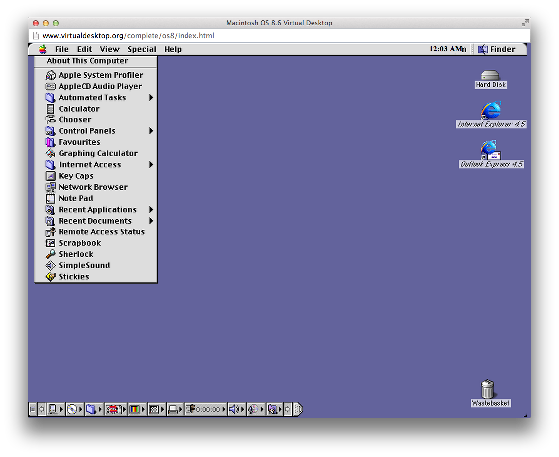 windows 7 emulator online mac